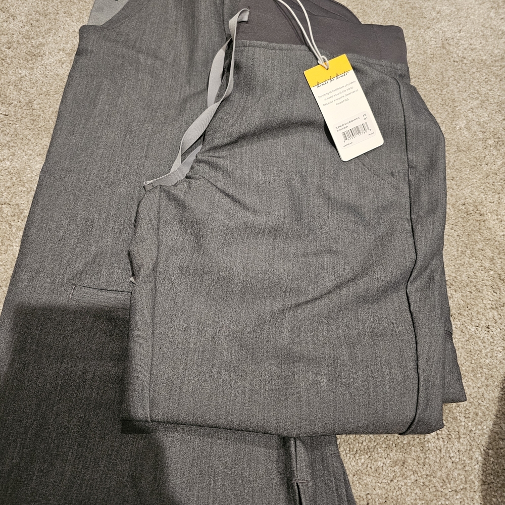 Figs Charcoal Gray Pants